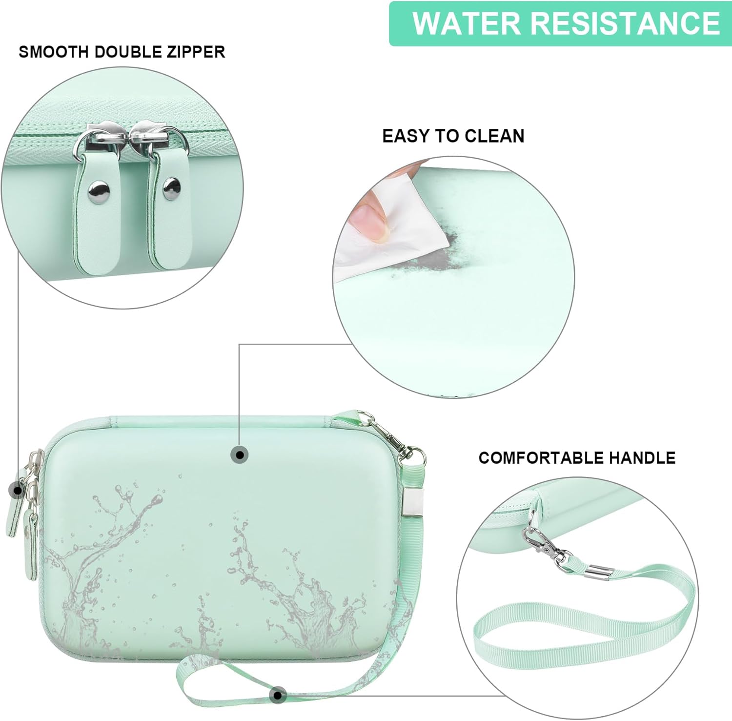 Funda para cámara infantil para PROGRACEOurlifeDragon TouchAgoigoBRYSETEN y más juguetes para cámaras digitales para niños, regalos y accesorios,
