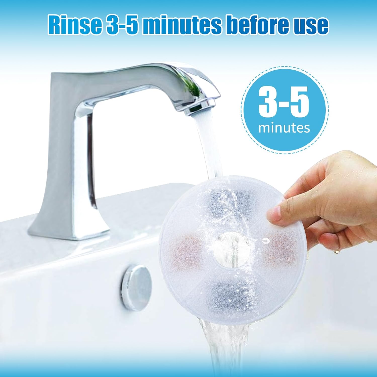 Paquete de 12 filtros de fuente de agua para gatos para Catit, filtros de repuesto para fuente Catit Design Senses FuenteCatit Senses 2.0Catit