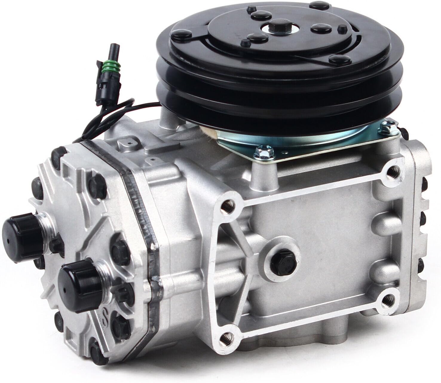 Compresor tipo AC de Nueva York, reemplaza a ET210L-25073C ER210L-21571C para Peterbilt para Kenworth con embrague de 2 ranuras