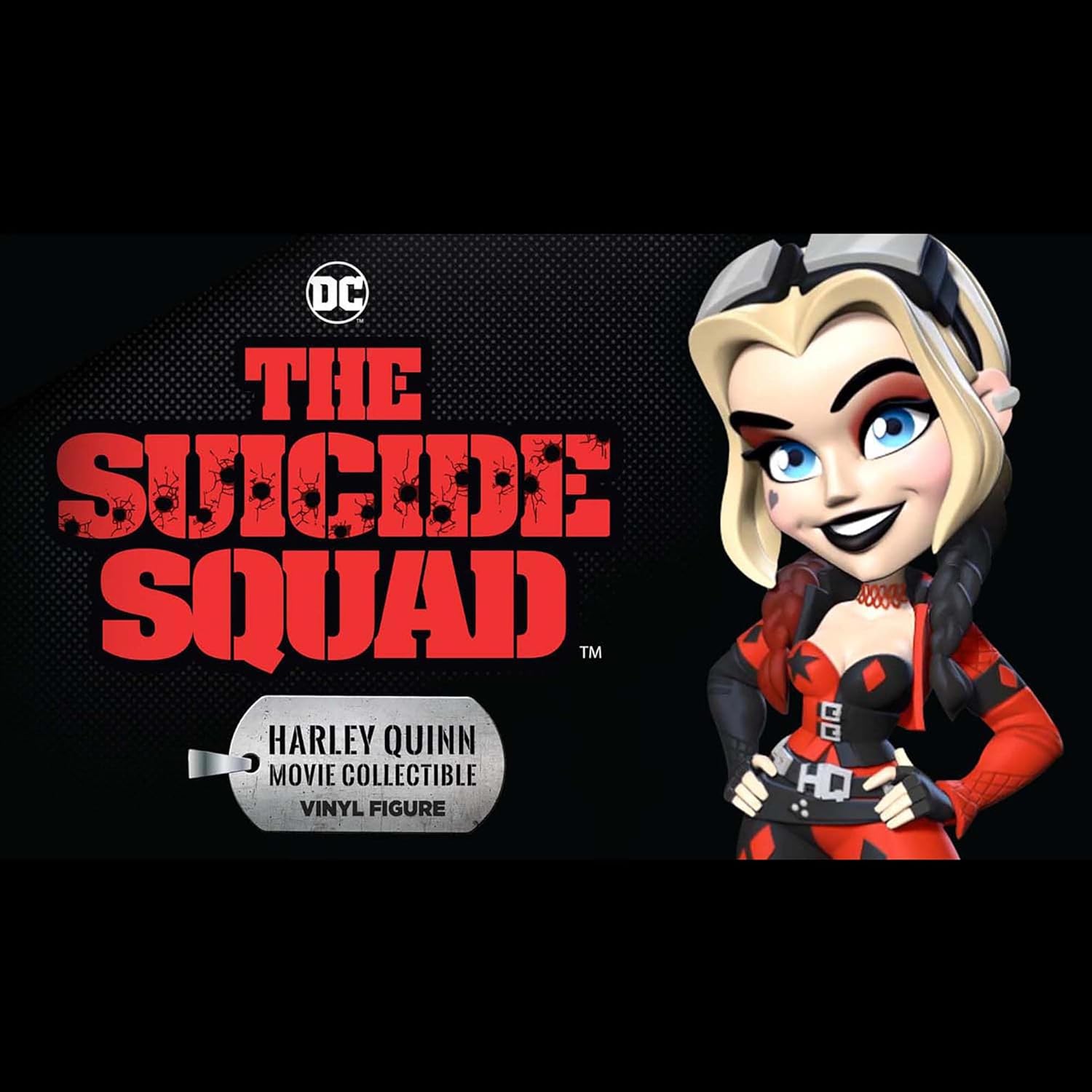 The Suicide Squad Harley Quinn – Figura de vinilo – Película coleccionable – DC Comics – 7.5 pulgadas
