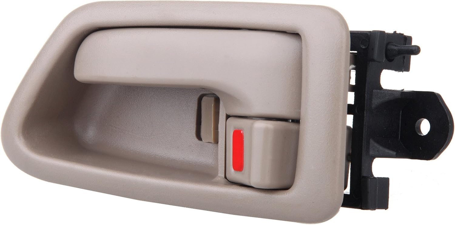 OCPTY Manijas de puerta interiores delanteras y traseras para lado del conductor, repuesto para 1997-2001 para Camry manijas de puerta interiores,