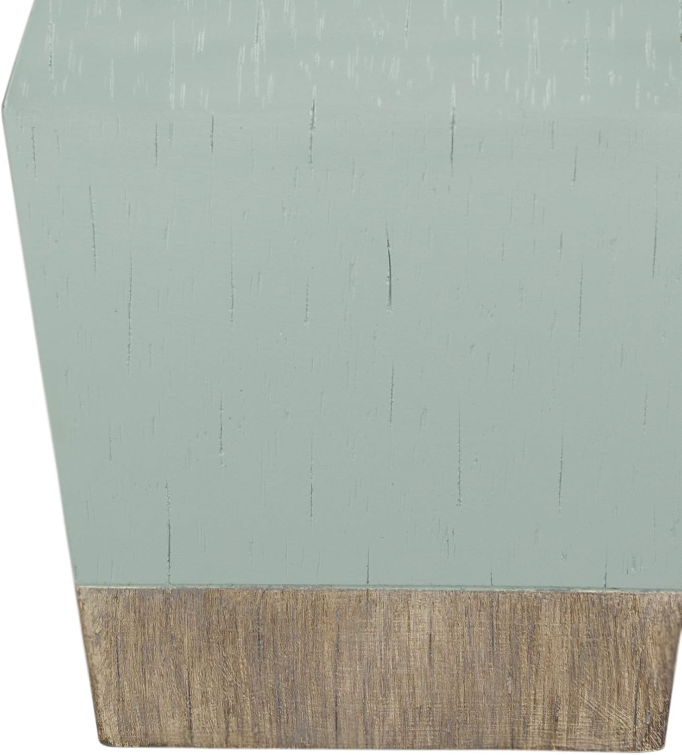 Livabliss Neeson – Lámpara de mesa minimalista de madera sintética, 17.37 pulgadas de alto x 7 pulgadas de ancho x 7 pulgadas de profundidad,