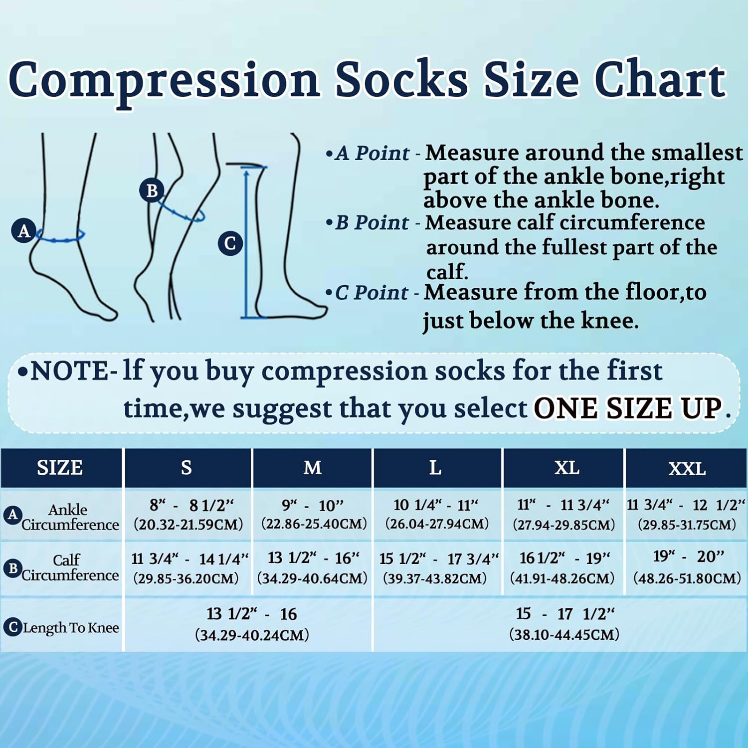 LIN PERFORMANCE Calcetines de compresión médica de 20-30 mmHg para mujeres y hombres, hasta la rodilla, con puntera abierta, para venas varicosas y