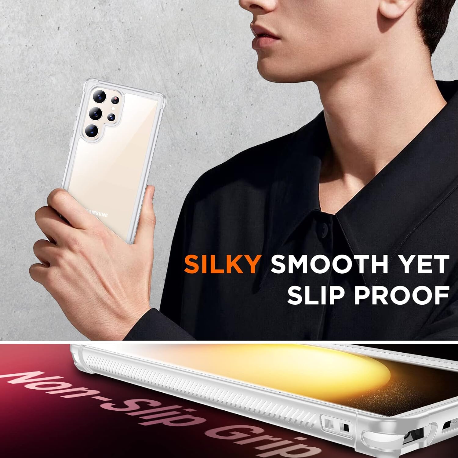 Temdan – Funda diseñada para Samsung Galaxy S22 5G de 6.1 pulgadas, impermeable, con protector de pantalla integrado, a prueba de golpes, resistente