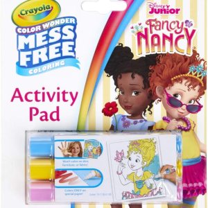 Crayola Fancy Nancy Color Wonder – Bloc de actividades de viaje, para colorear sin desorden, regalo para niños, 3, 4, 5, 6, multicolor Crayola Fancy Nancy Color Wonder – Bloc de actividades de viaje, para colorear sin desorden, regalo para niños, 3, 4, 5, 6, multicolor