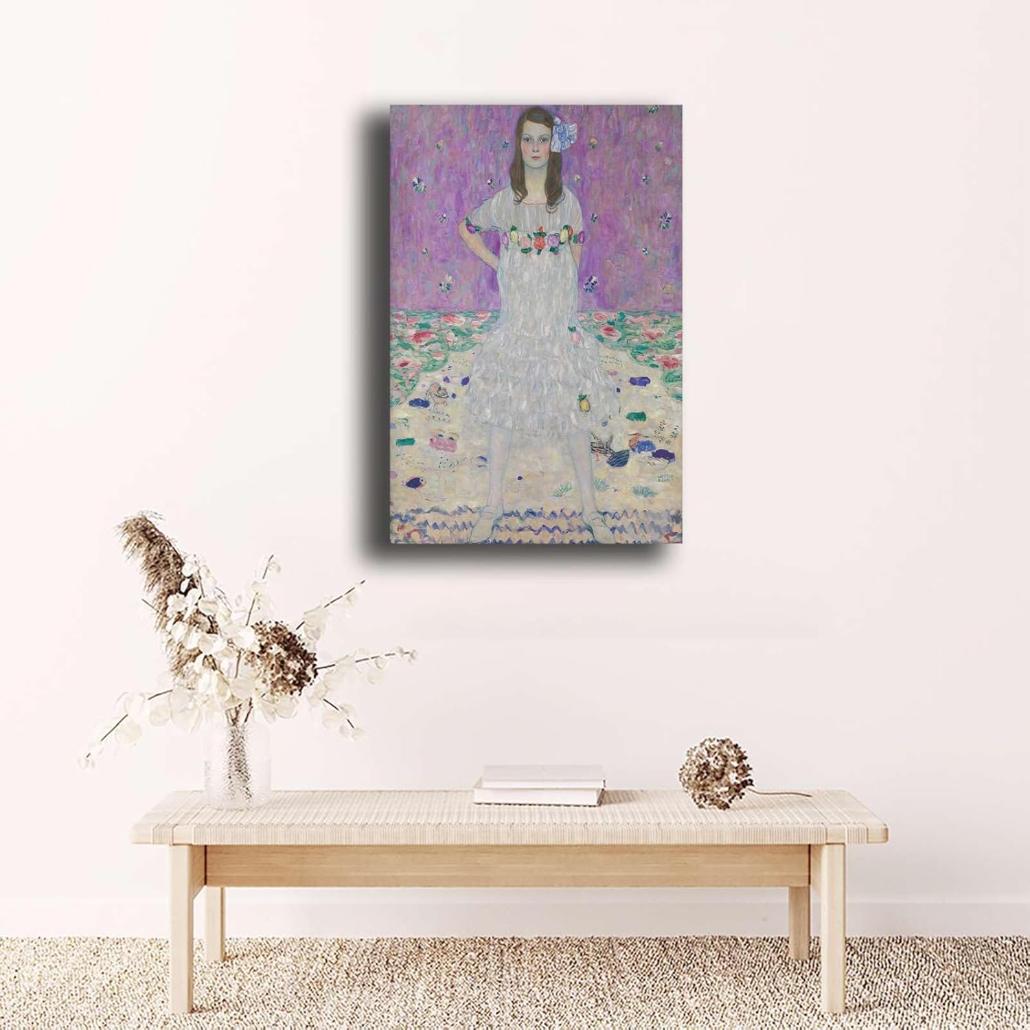 Cuadros de pintura en lienzo, Gustav Klimt Mada Primavesi (1912), galería, pintura rosa, póster fotográfico, arte de pared, dormitorio, cocina,
