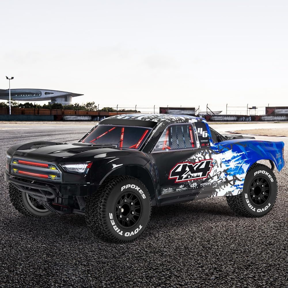 GLOBACT Ruedas y neumáticos hexagonales RC de 0.472 in0.551 in para camiones RC para 110 Slash 2WD 4 × 4 Arrma Senton Axial Losi Redcat Rc4wd Hex