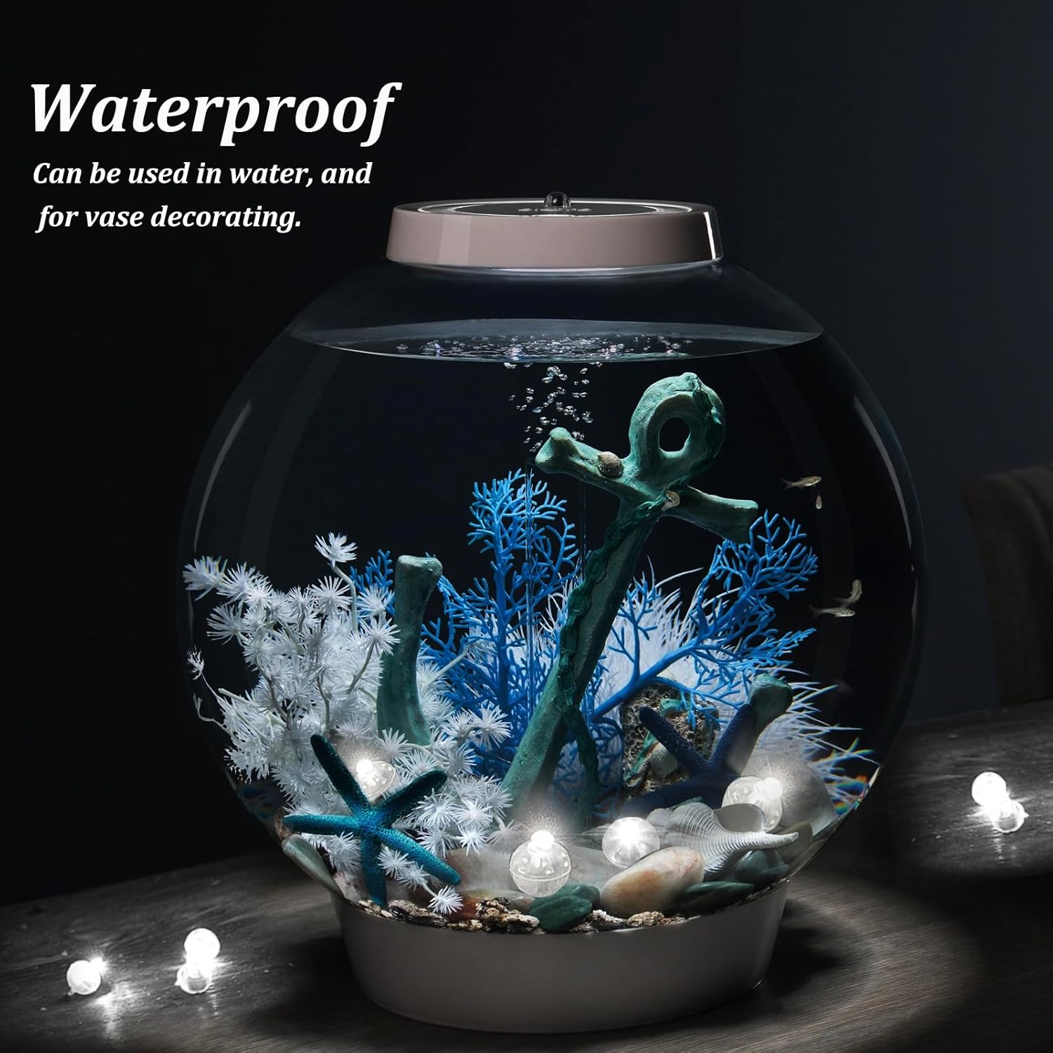 100 luces LED para globos, mini luces LED para decoraciones de fiesta, globos iluminados, luces de fiesta de neón para linterna de papel, huevos de