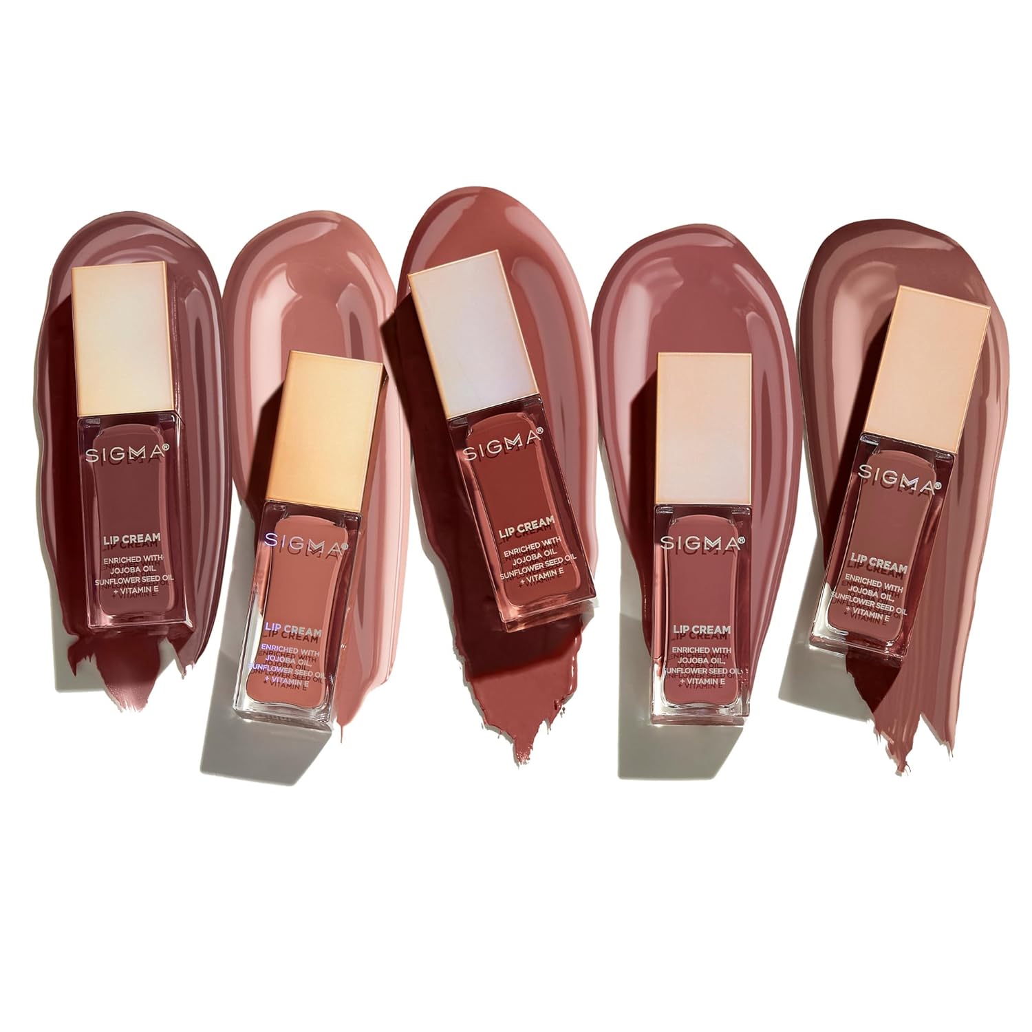 Sigma Beauty Crema de labios  Crema de labios líquida profesional con una fórmula ultrahidratante y un acabado cremoso y lustroso  Crema labial de