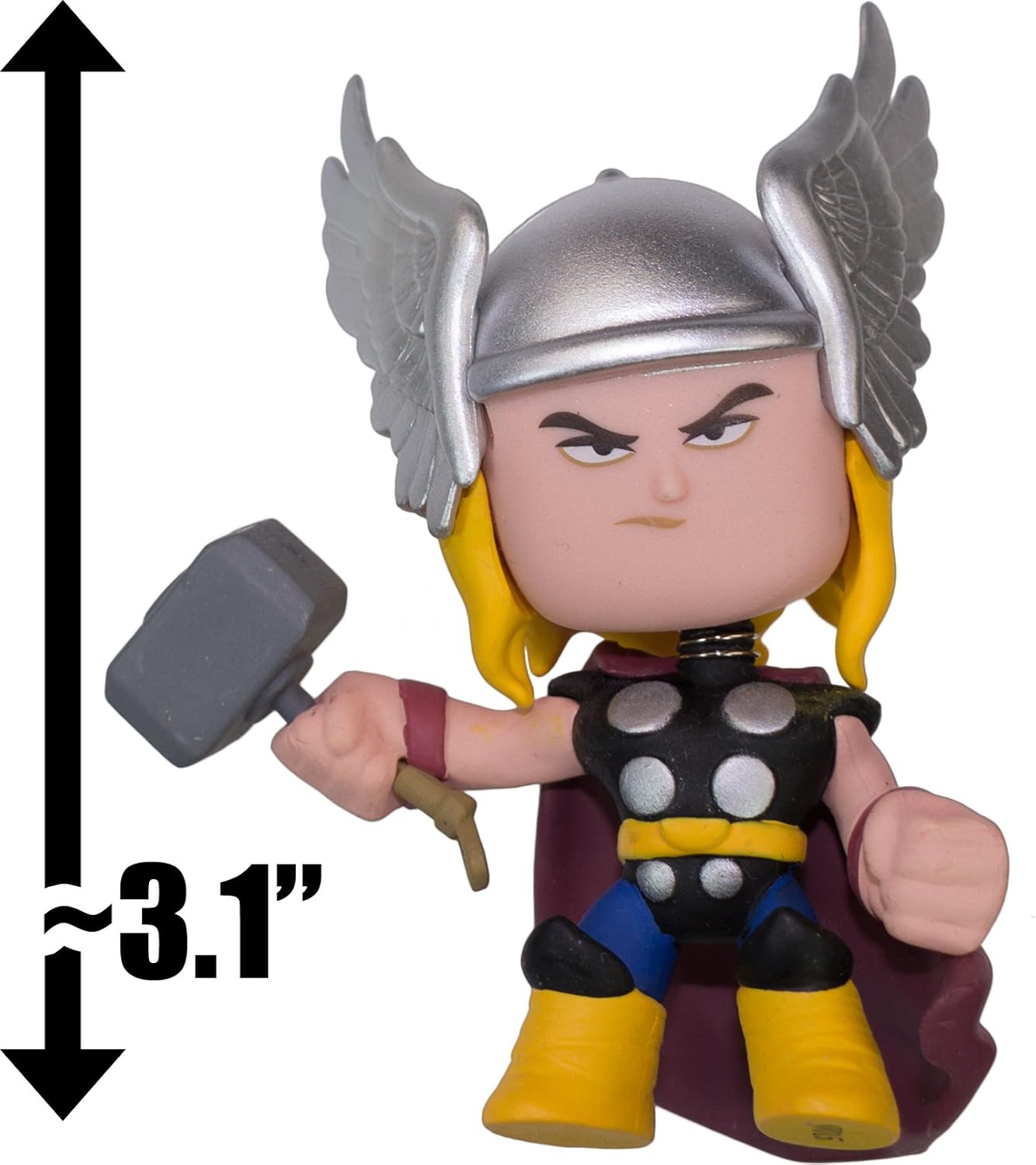 T h o r  3.1 pulgadas Fun ko Mystery Minis – Figura de vinilo con 1 protector gráfico compatible con ‘ToysDiva’ (03745  O)
