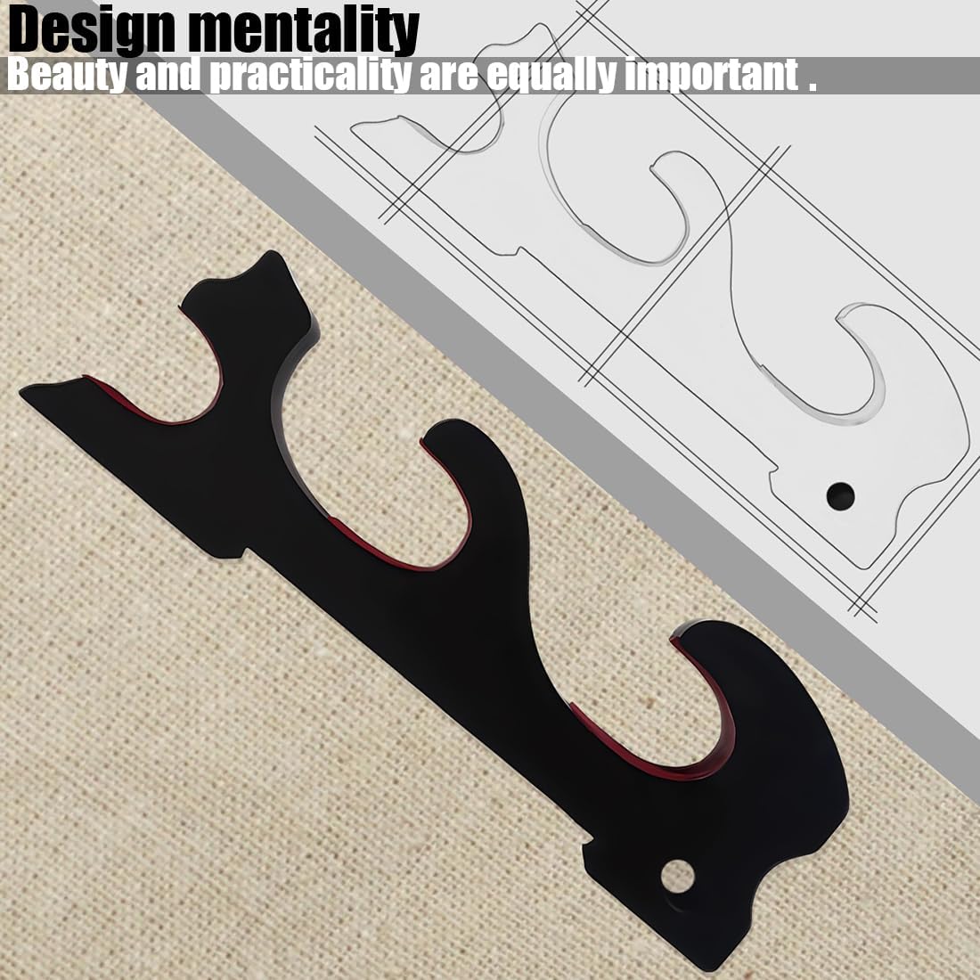 Soporte de espada de 3 niveles, soporte de madera para katana, soporte de pared para espada samurái, soporte de pared para espada de cosplay, sable