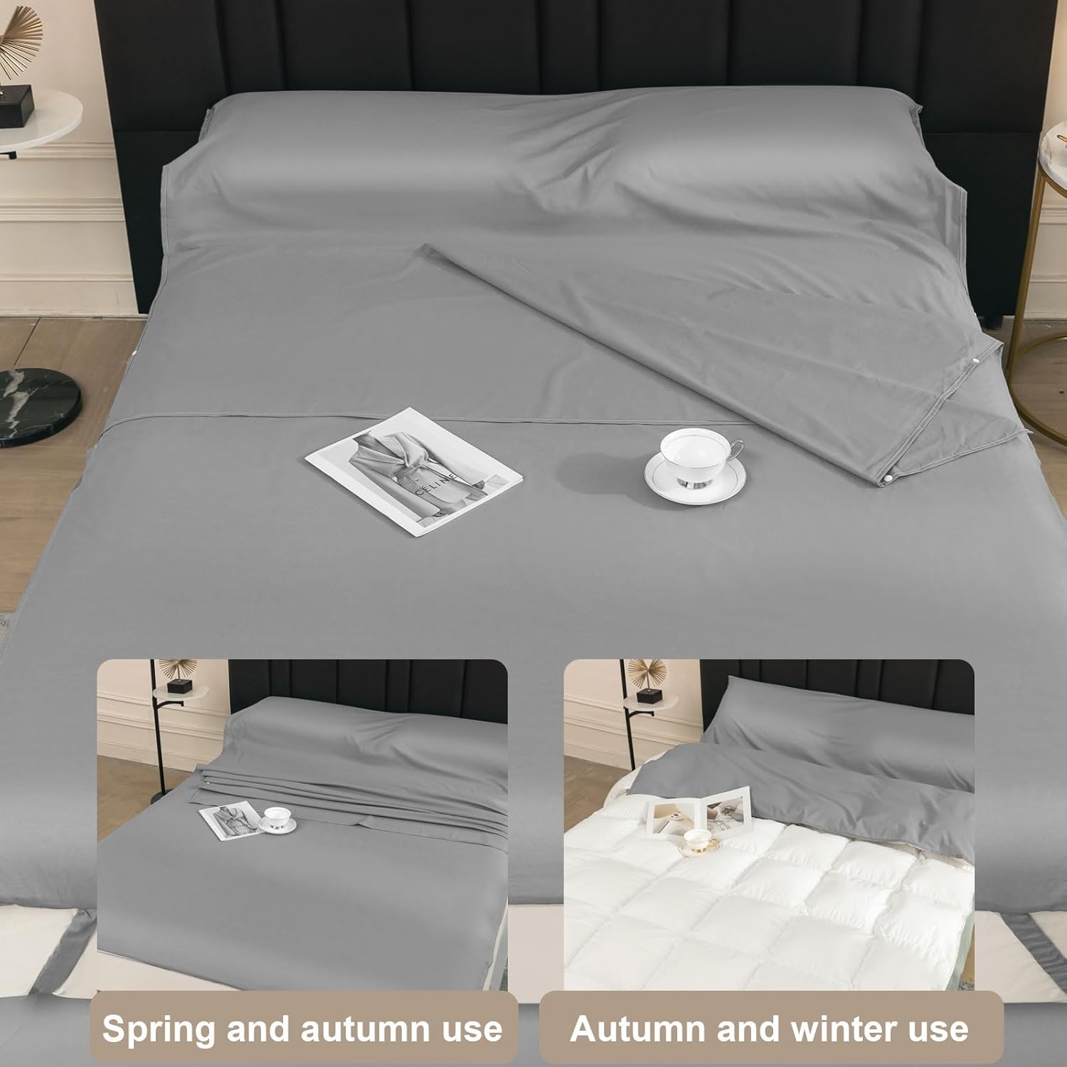 Saco de dormir para acampar y viajar sábanas para adultos – Hostels & Traveling Sleep Sack