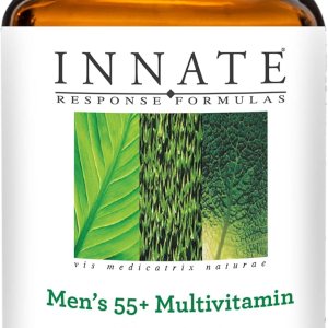 Innate Response Formulas Multivitamínico diario para hombres de 55 años o más, con vitaminas B, vegetariano, sin OMG, kosher y sin gluten, 120 Innate Response Formulas Multivitamínico diario para hombres de 55 años o más, con vitaminas B, vegetariano, sin OMG, kosher y sin gluten, 120