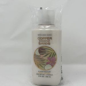 Copper Coconut Sands 24 hour Moisture Loción corporal (manteca de karité + vitamina E) 8 fl oz 236 mL Copper Coconut Sands 24 hour Moisture Loción corporal (manteca de karité + vitamina E) 8 fl oz 236 mL