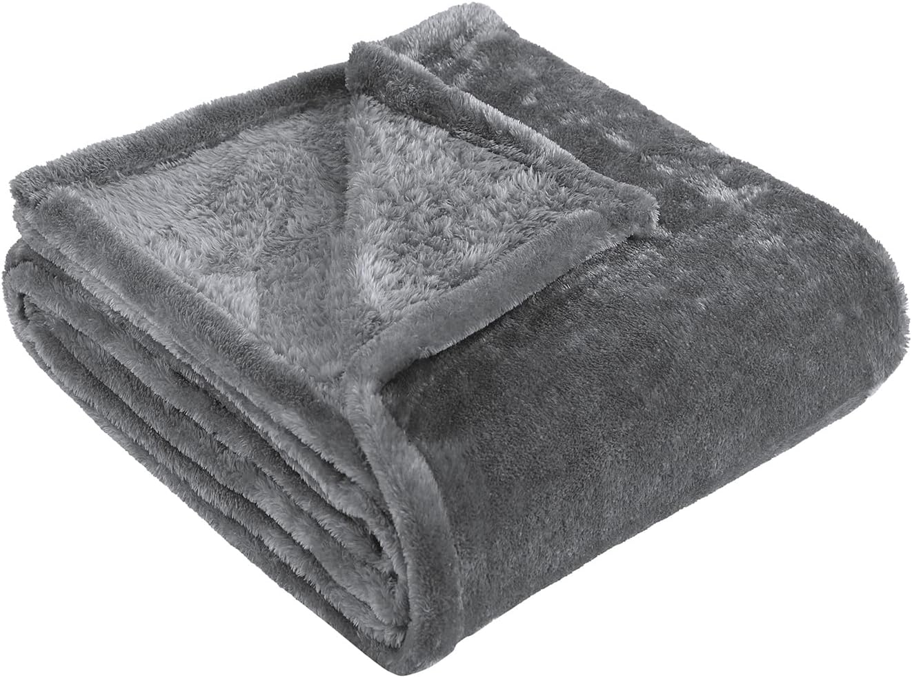 Superior Mantas de forro polar ultra afelpadas, gruesas, acogedoras y cálidas de vellón de alta calidad, mantas y mantas de cama suaves y