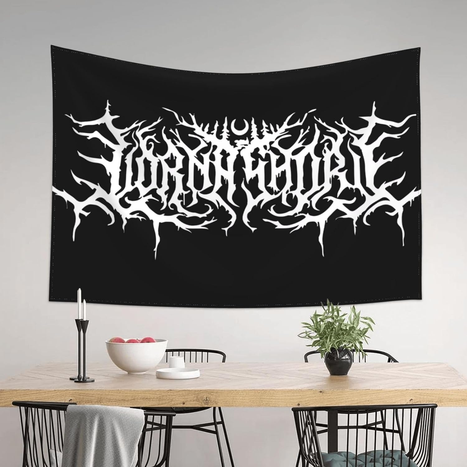 YESKIT Lorna Music And Shore Tapiz impreso para colgar en la pared, decoración decorativa para el hogar, dormitorio, 60 x 40 pulgadas