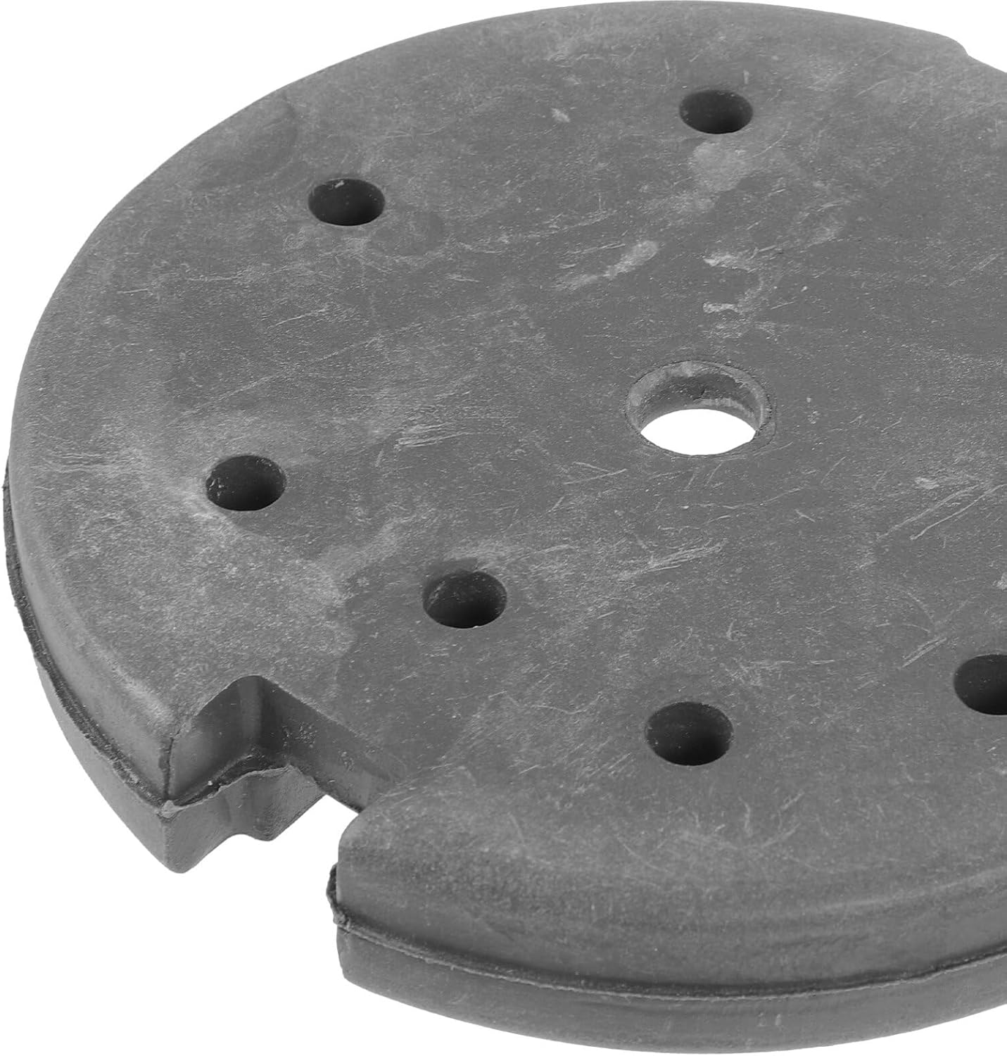 LIFKOME Lámpara de escritorio Cargador de hierro fundido para lámpara de pie, base de contrapeso, soporte de montaje para dormitorio, sala de estar,
