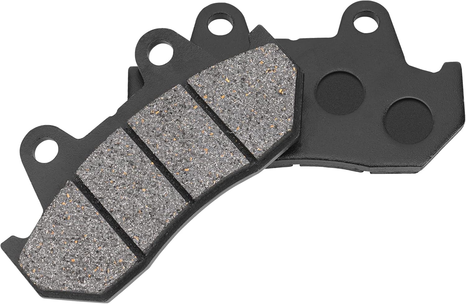 AHL Juego de pastillas de freno semimetálicas delanteras y traseras para Honda GL1100A GL1100 A GL 1100A 1100 A Goldwing Aspencade 1982-1983