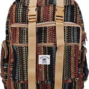 Himalyan Hemp Laptop Bag MochilaViajero Bolsa, Cáñamo Portátil Bolsa, Negro Multi-2, Mochila Himalyan Hemp Laptop Bag MochilaViajero Bolsa, Cáñamo Portátil Bolsa, Negro Multi-2, Mochila