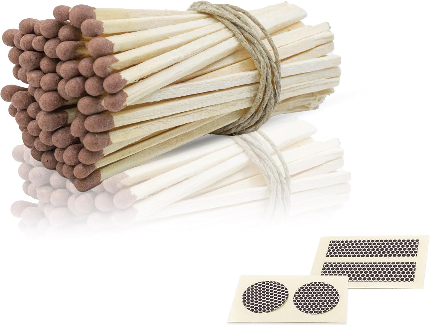 Fósforos de madera de 3 pulgadas de largo para decoración del hogar, recuerdos de boda, manualidades, relleno de caja de cerillas, fósforos de