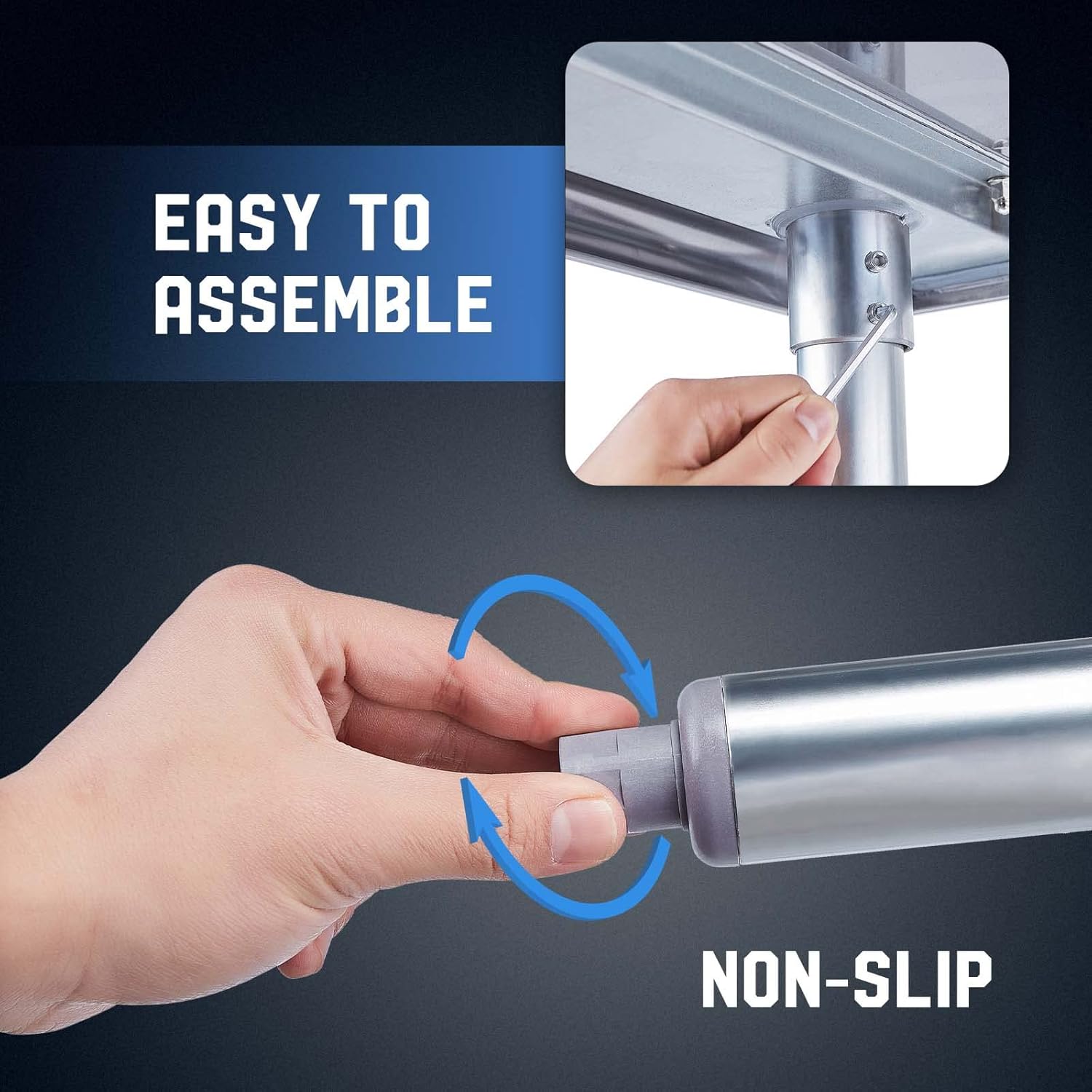 Profeeshaw mesa de trabajo, de uso comercial, de acero inoxidable NSF con protector contra salpicaduras y estante inferior, para cocina, restaurante