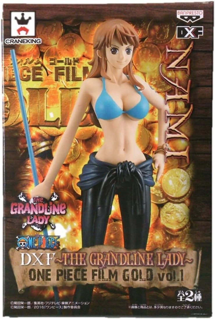 Banpresto una pieza de 6.3-Inch película oro Nami DXF Escultura, El Grandline Lady volumen 1