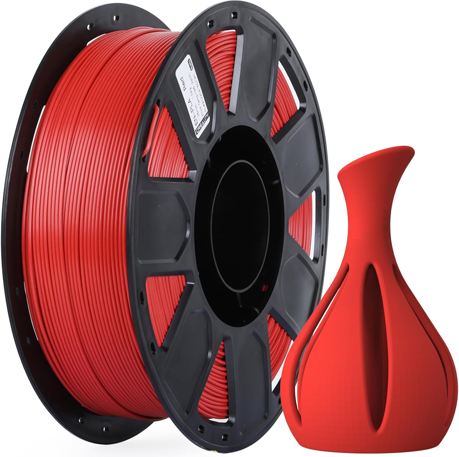 Creality Filamento para impresora 3D de 0.069 pulgadas, filamento PLA Ender sin enredos, impresión suave sin obstrucciones, sin deformación, se
