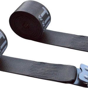 Paquete de 2 correas de amarre negras  Correa de cabrestante de amarre resistente de 4 pulgadas x 50 pies con ganchos planos  para cama plana, Paquete de 2 correas de amarre negras  Correa de cabrestante de amarre resistente de 4 pulgadas x 50 pies con ganchos planos  para cama plana,