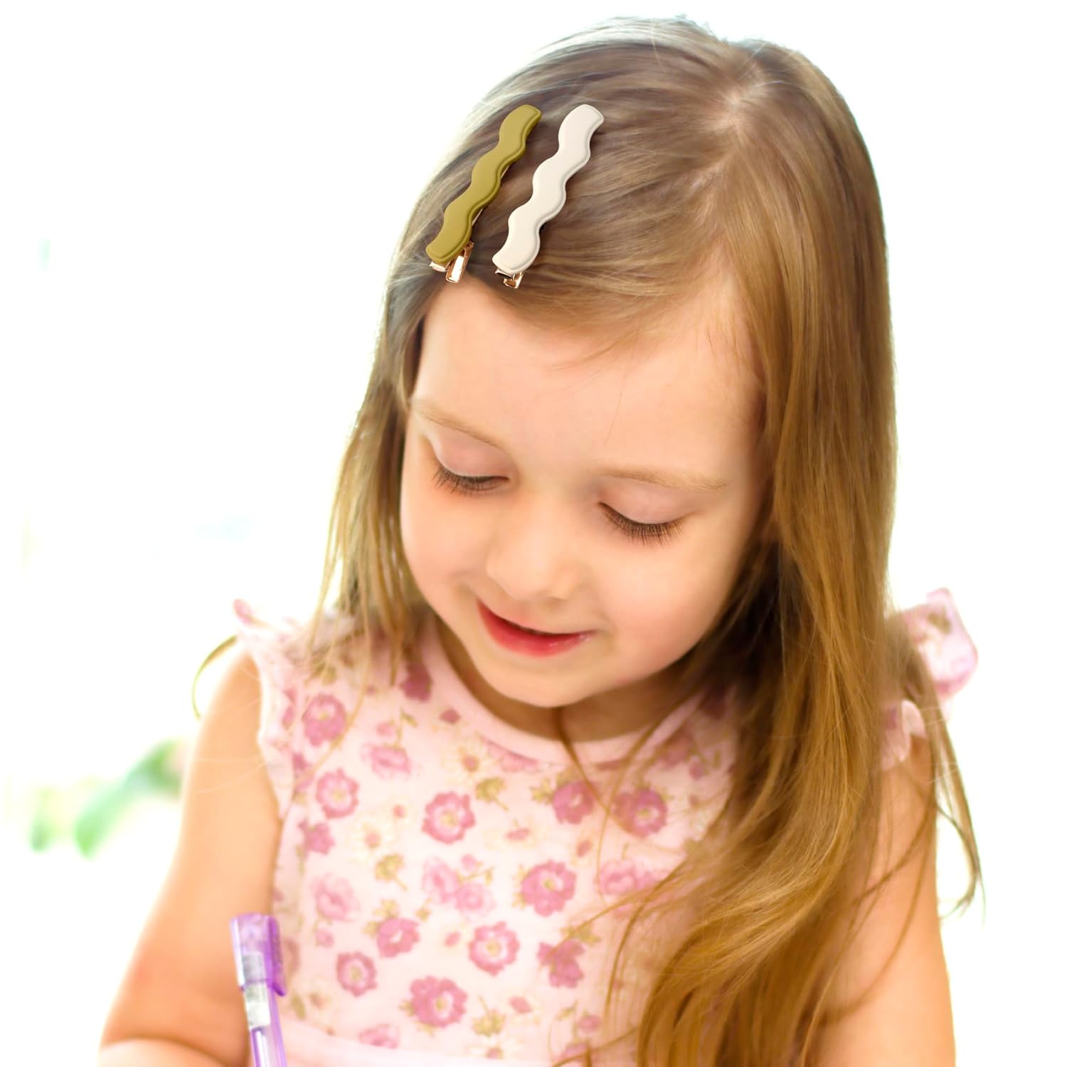 Paquete de 12 pinzas antideslizantes para el cabello de concha de tortuga para mujer, estilo cocodrilo, celuloide, accesorios para niñas, varios