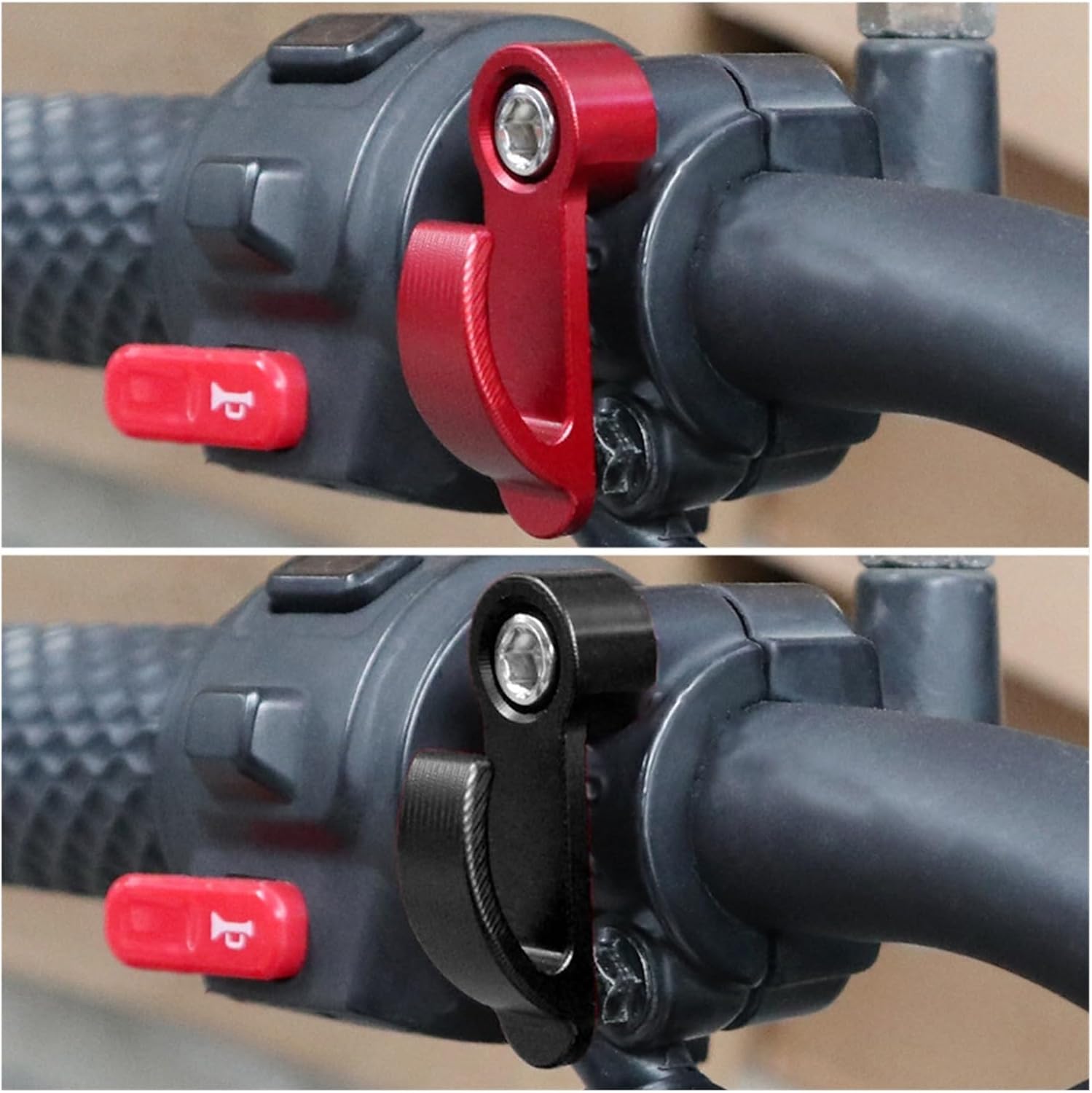 Bolsa universal de aleación de aluminio CNC para motocicleta, con un solo agujero, gancho para casco, soporte de gancho para motocross, scooter