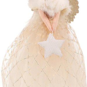 VILLCASE Decoración para árbol de Navidad, muñecos de felpa para árbol de Navidad, estatuas de ángel, adorno de ángel de dibujos animados, ángel con VILLCASE Decoración para árbol de Navidad, muñecos de felpa para árbol de Navidad, estatuas de ángel, adorno de ángel de dibujos animados, ángel con