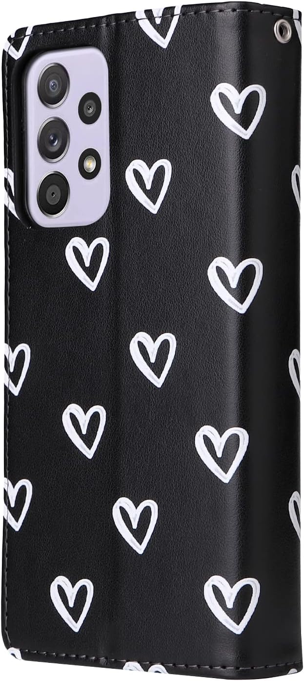 UEEBAI Funda tipo cartera para Samsung Galaxy A52 4G5G A52S 5G, bolso de mano con cierre magnético de poliuretano vintage de alta calidad, bolsillo