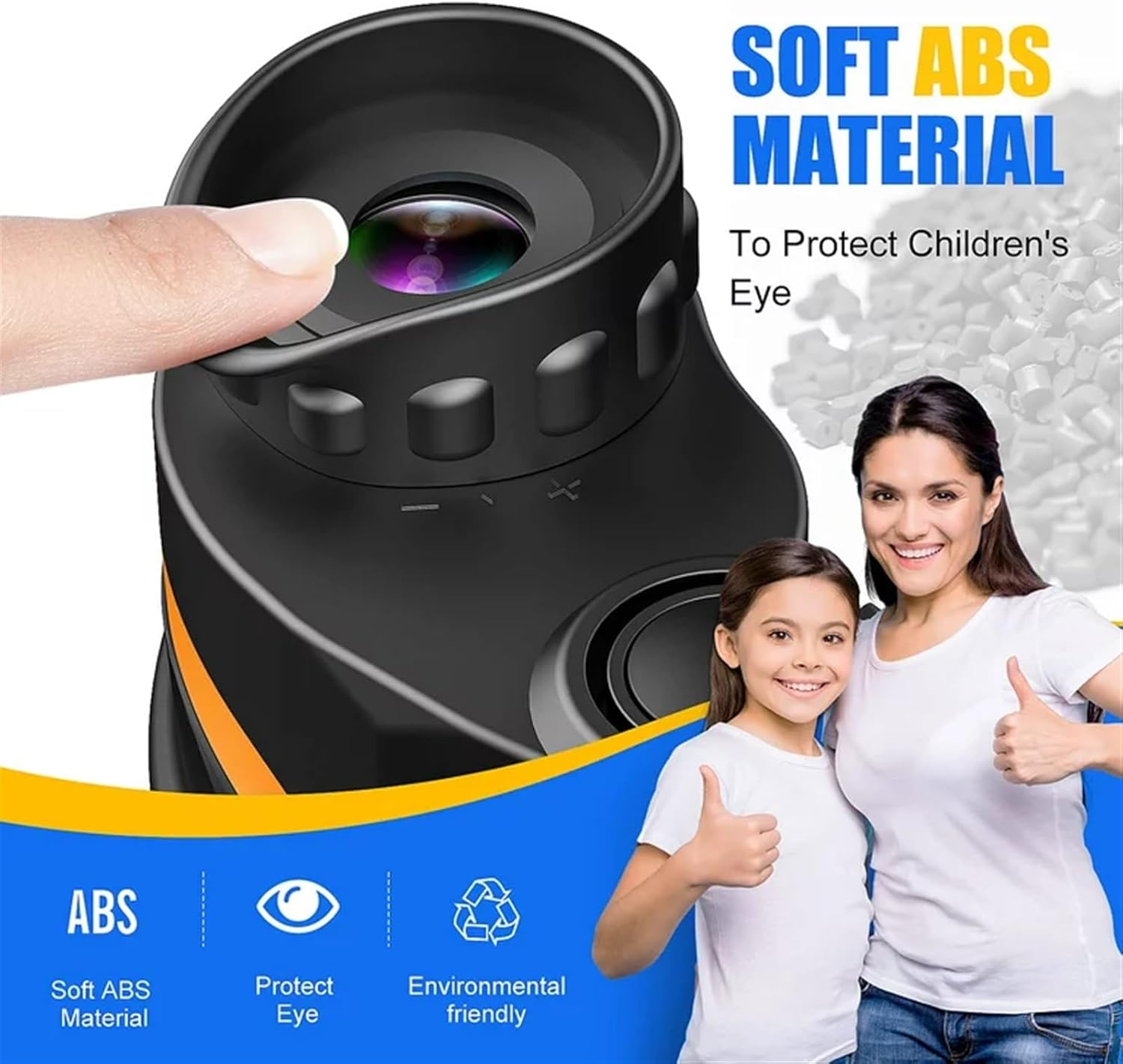 Binoculares para niños, binoculares compactos de alta resolución de 8 x 21, juguetes para niños y niñas de 3 a 12 años, regalos de campamento,