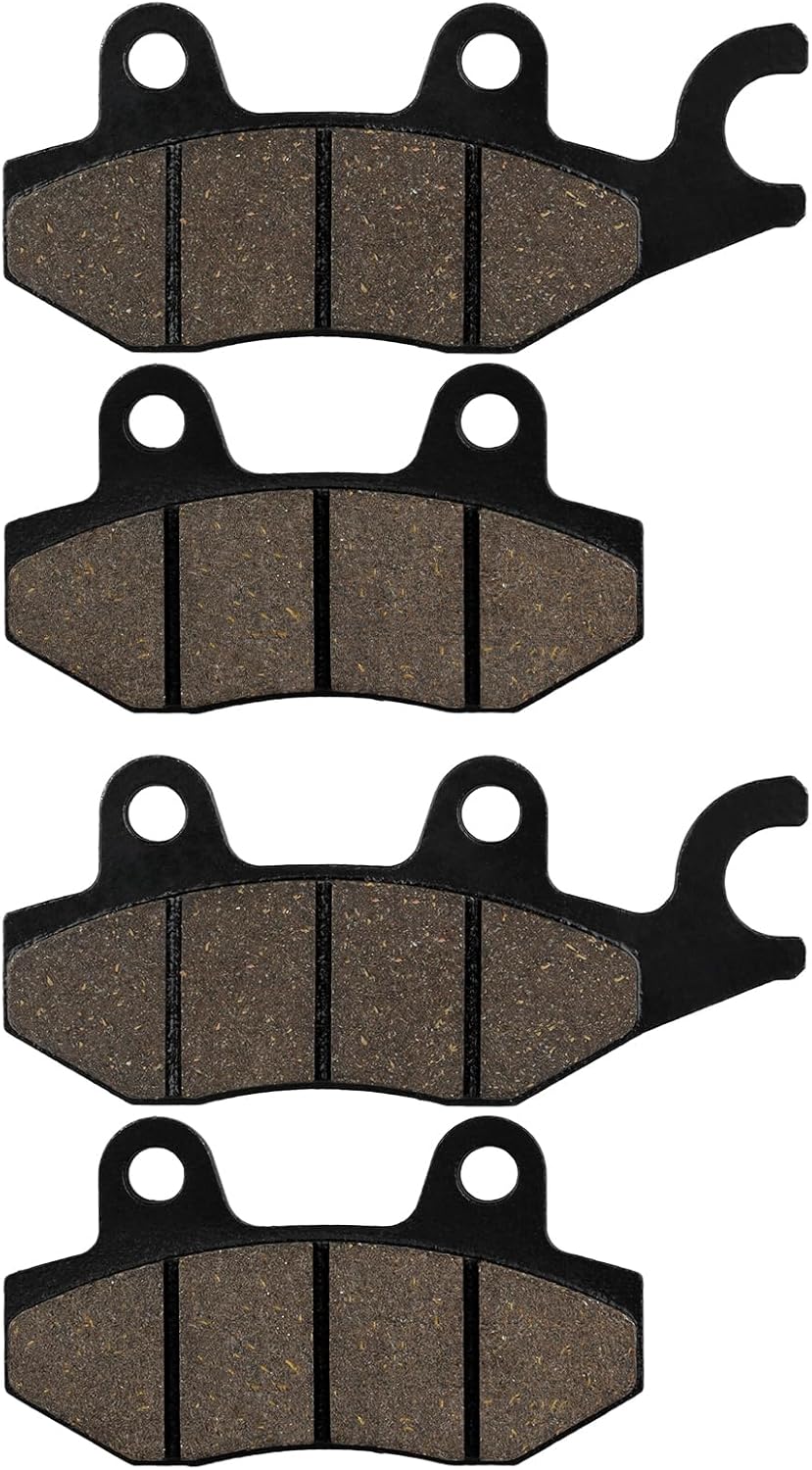 Yerbay Pastillas de freno delanteras y traseras para Kawasaki Ninja 400 EX400 2018-2021Ninja 250 EX250 2008-2012Ninja 300 EX300 2013-2016Ninja 125