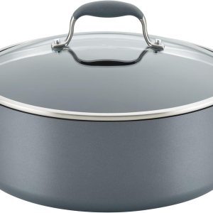 Anolon Advanced Home – Olla ancha antiadherente anodizada dura (7.5 cuartos de galĂłn, piedra lunar) Anolon Advanced Home – Olla ancha antiadherente anodizada dura (7.5 cuartos de galĂłn, piedra lunar)