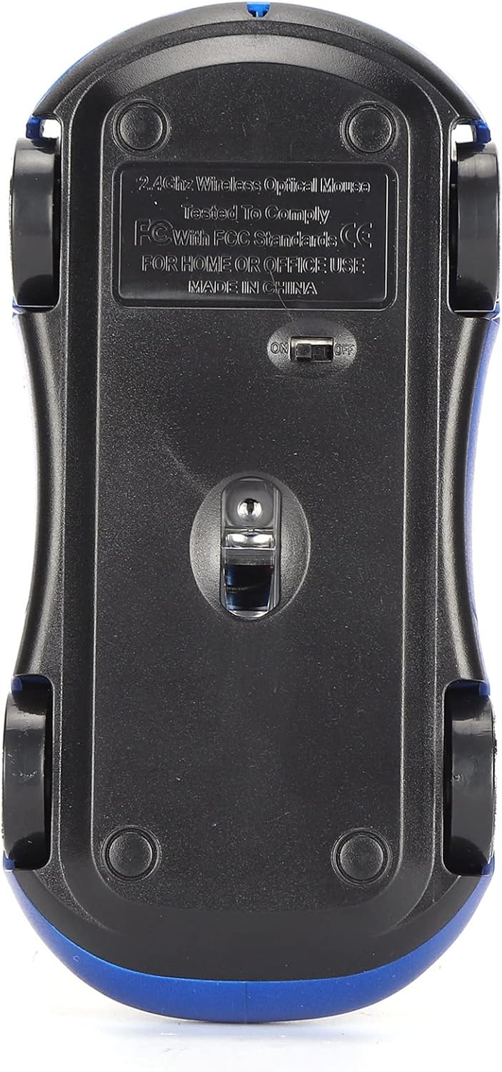 Acogedor Mouse inalámbrico, mini mouse fotoeléctrico en forma de auto de 2.4G, compatible con tecnología inteligente de ahorro de energía, diseño