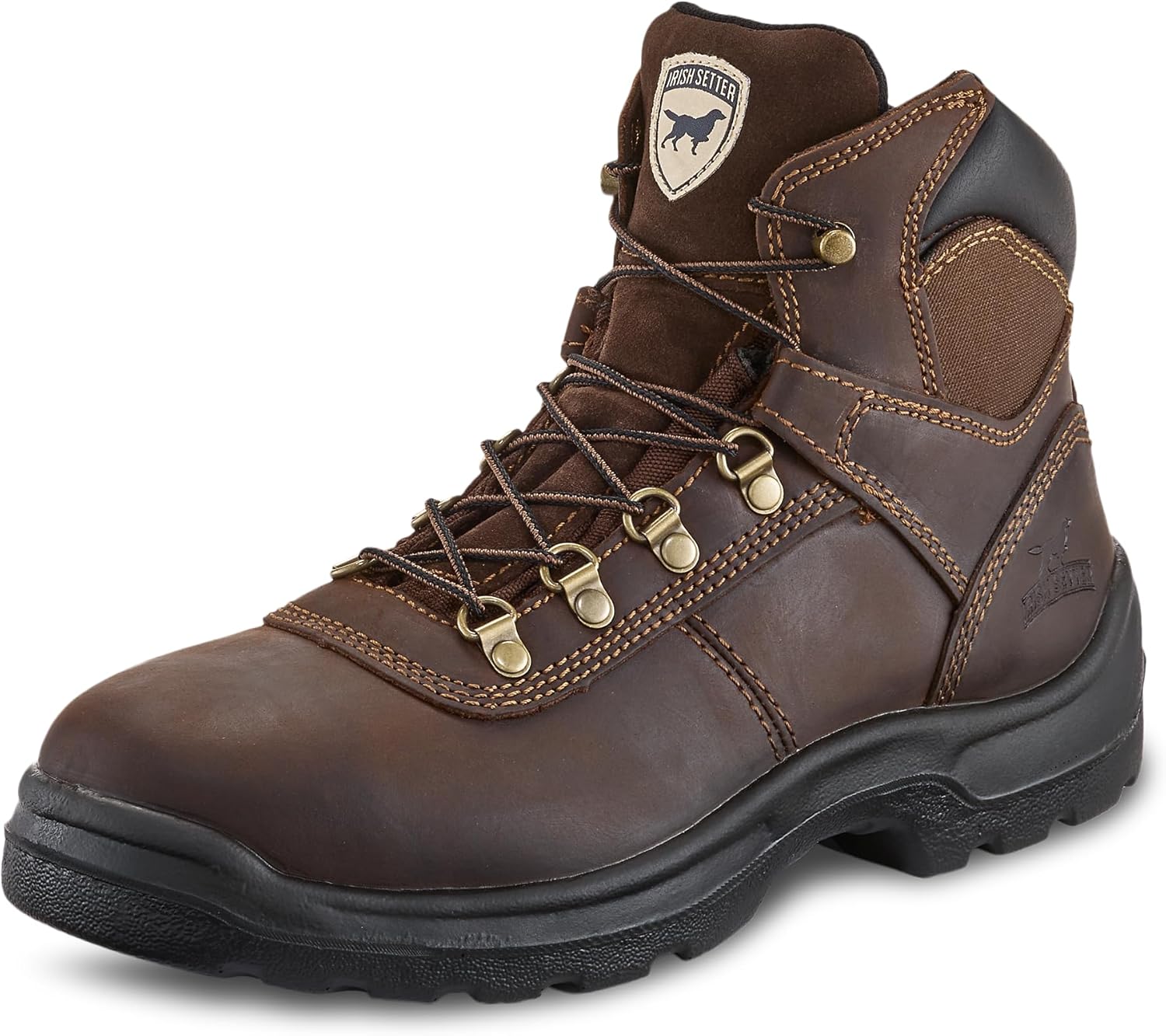 Irish Setter, Ely, para hombre, 6 pulgadas, puntera de seguridad de acero, bota de trabajo