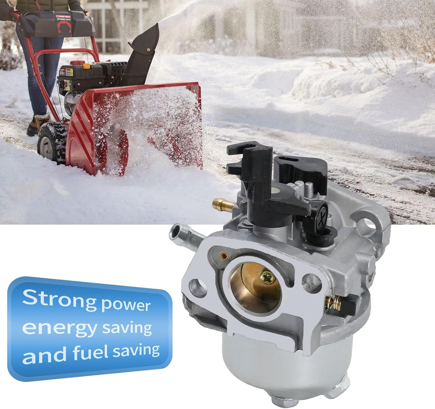 Repuesto de carburador 127-0076 para modelos Toro Power Clear 621 721, kit de reparación de carbohidratos 127-0078 repuesto para Toro 38741 38742