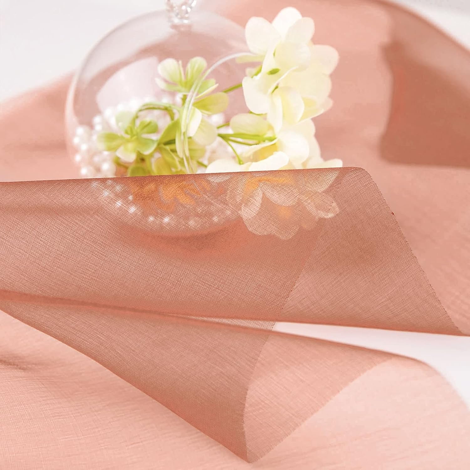 Efavormart – Perno de tela de gasa de 12 pulgadas x 10 yardas para decoración de techo, boda, fiesta, evento, mesa, suministros de decoración –