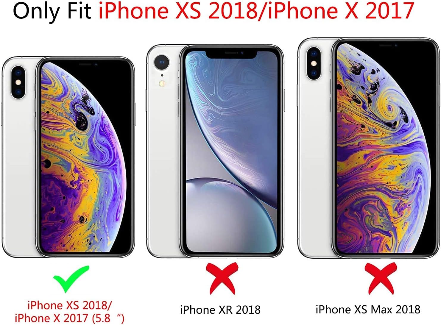 Funda estética para teléfono de noche de bosque de montaña compatible con iPhone XiPhone XS, Funda protectora de silicona a prueba de golpes de TPU