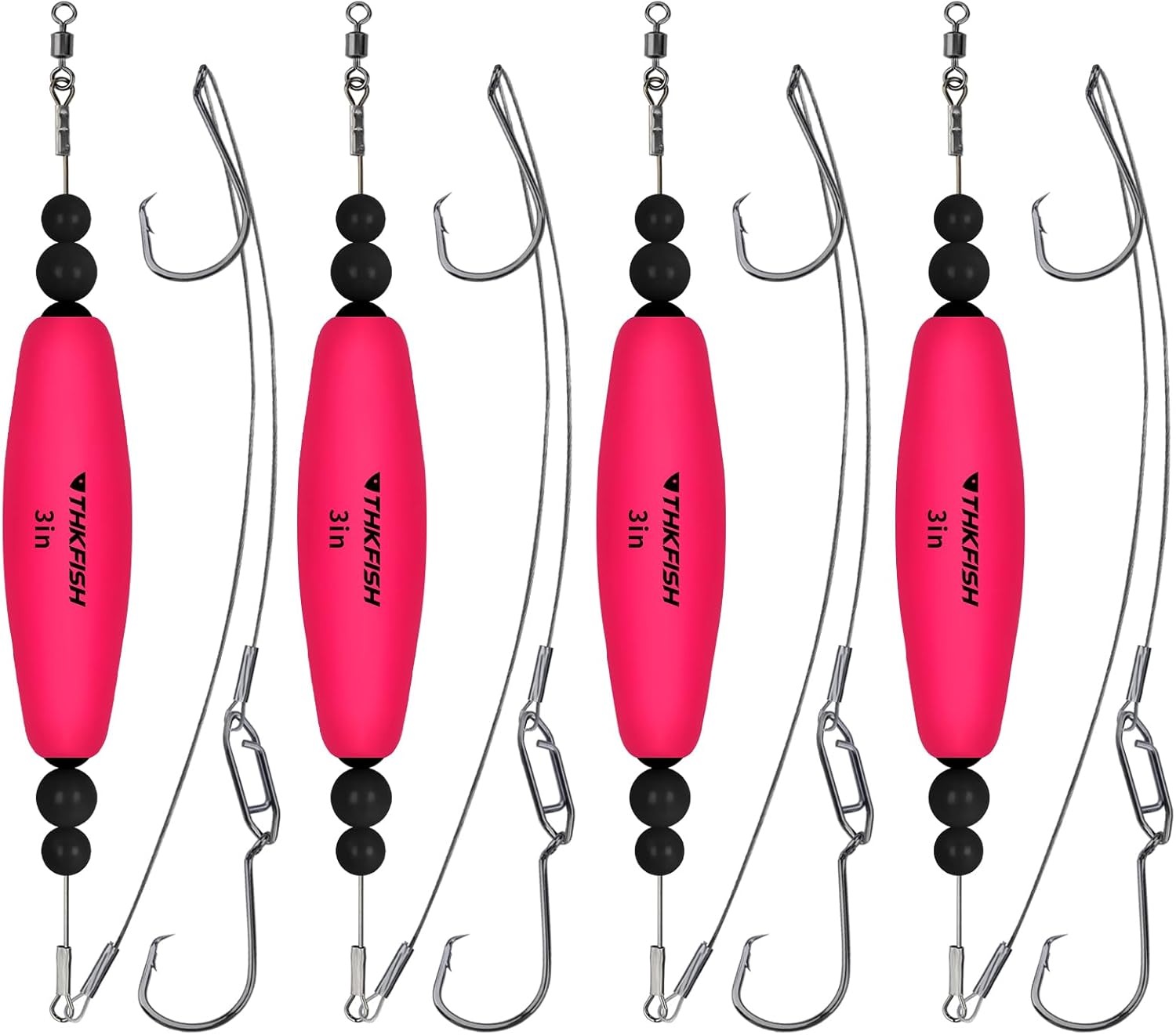 THKFISH Plataformas de flotador de bagre, flotador de línea de traqueteo de bagre para plataforma Santee, aparejos de cascabel, corcho, espuma EVA,