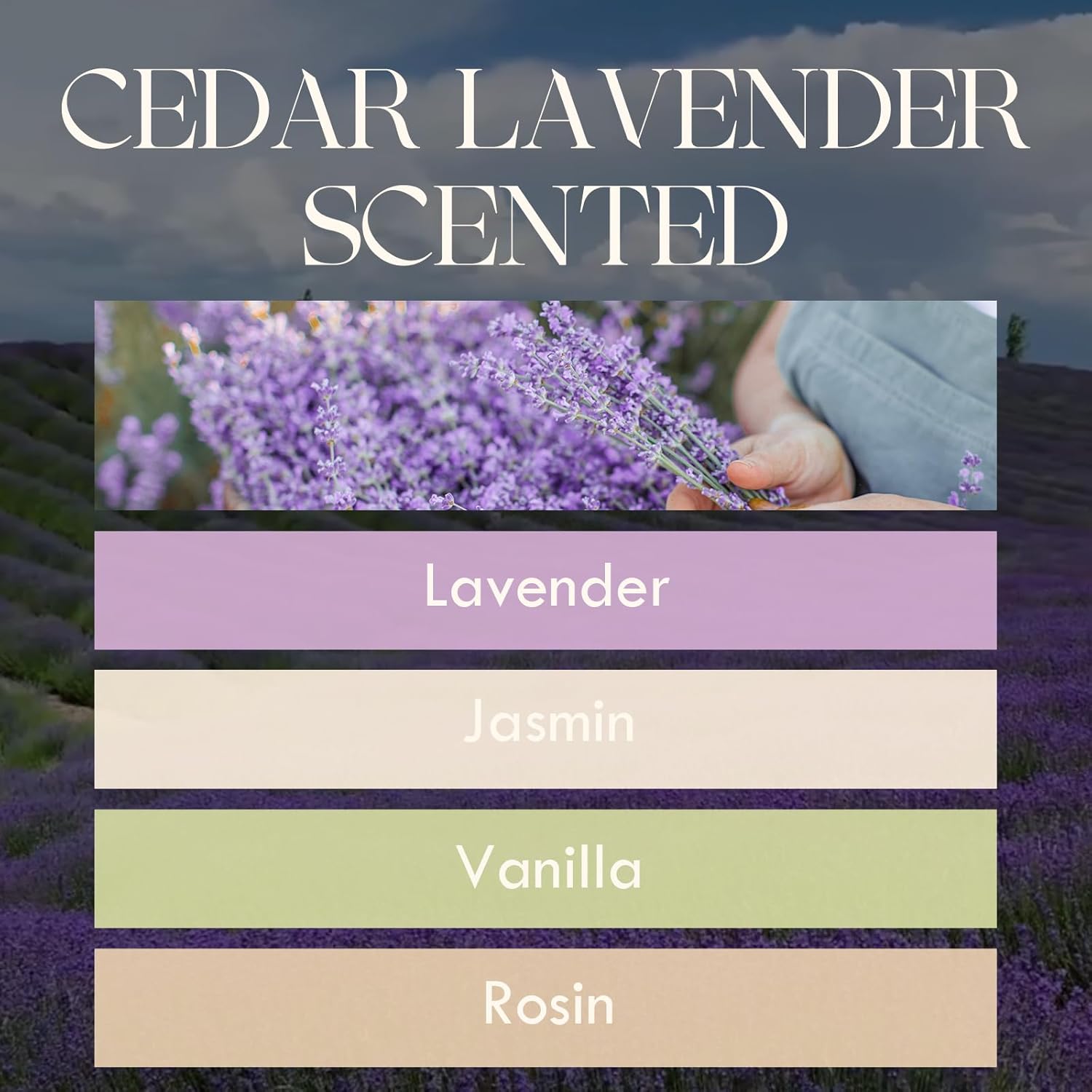 AOOVOO Velas blancas perfumadas para el hogar, vela estética de lujo, hecha a mano, velas perfumadas de lavanda, regalos para mujeres y hombres,