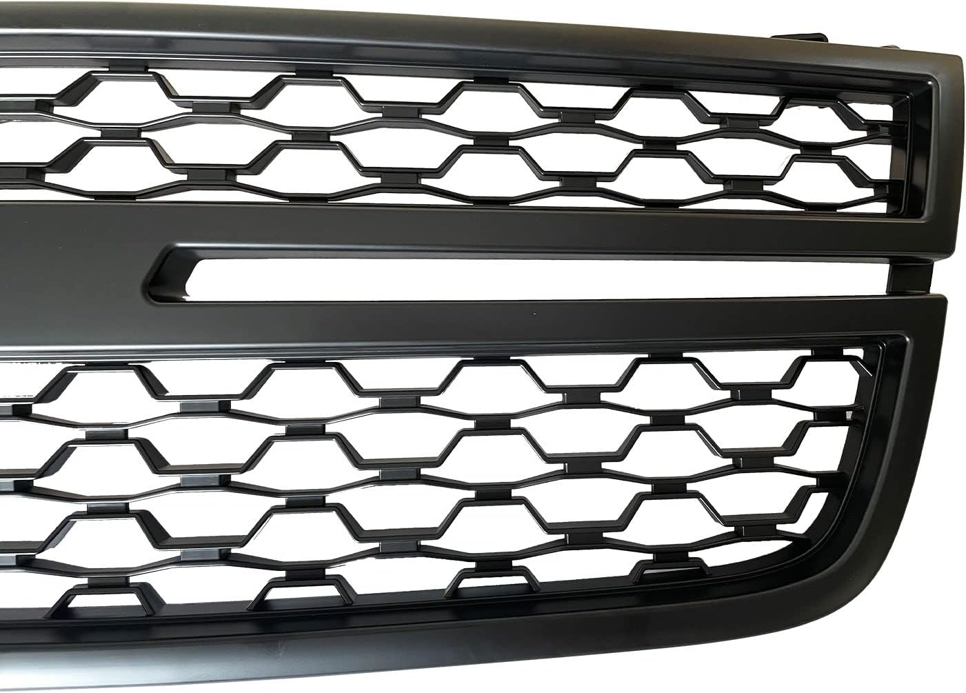 Rejilla superior delantera compatible con Chevy Silverado 1500 2500 HD 3500 Grill 2005 2006 2007