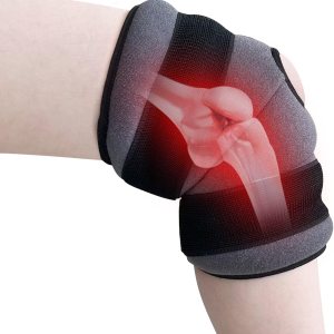 Rodilleras para dolor de rodilla, almohadilla térmica para microondas de 15.5 x 8.26 pulgadas, compresión de envoltura térmica para dolor articular, Rodilleras para dolor de rodilla, almohadilla térmica para microondas de 15.5 x 8.26 pulgadas, compresión de envoltura térmica para dolor articular,