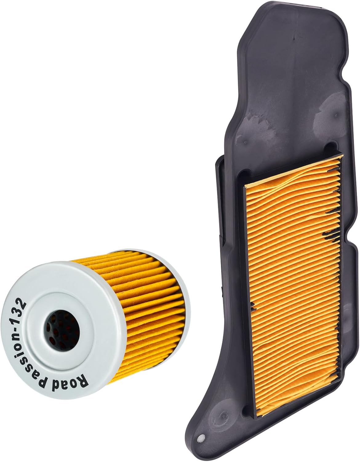 Road Passion 5RU-14451-30 Filtro de aire 5RU1344000000 Reemplazo del filtro de aceite para YAMAHA YP400 X-Max 400 2013-2019YP400 MAJESTY 400