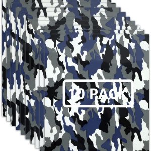 FUNKAKA Vinilo de transferencia de calor de camuflaje, 10 hojas de vinilo HTV de camuflaje, vinilo de transferencia de calor de 12 x 10 pulgadas, FUNKAKA Vinilo de transferencia de calor de camuflaje, 10 hojas de vinilo HTV de camuflaje, vinilo de transferencia de calor de 12 x 10 pulgadas,