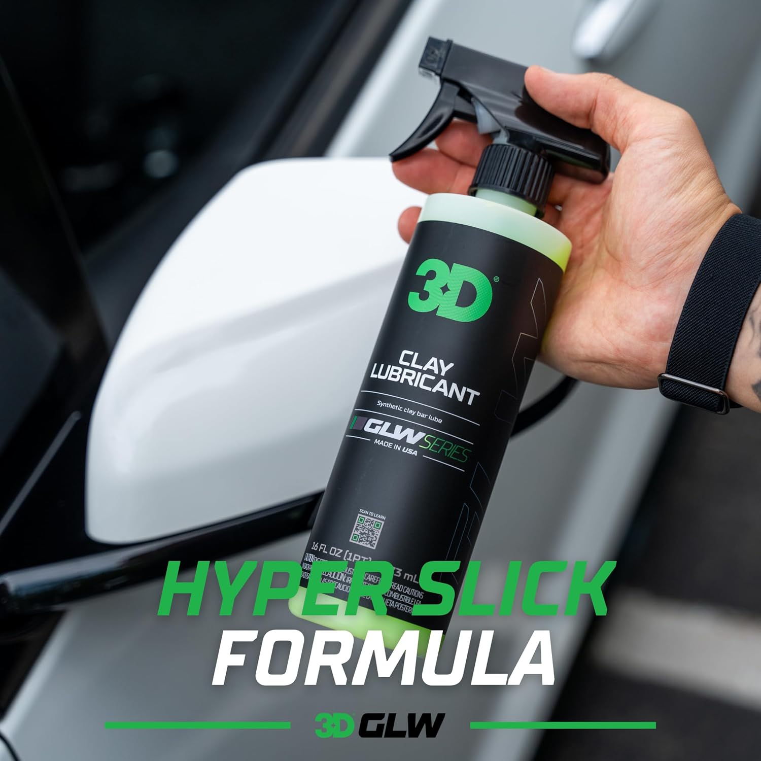 3D Lubricante de arcilla Serie GLW  Detalles de automóviles de bricolaje  Lubricación hiperlisa para barras de arcilla  Elimina contaminantes de la