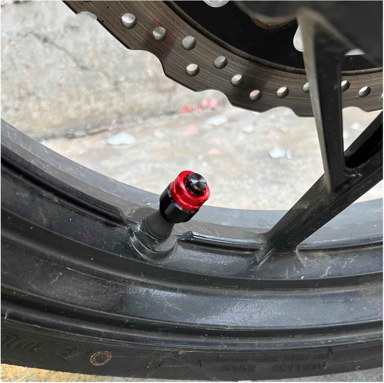 Para Suzuki para Vstrom 1050XT1000XT DL1000 para V-Strom DL 1000 1050 XT Soporte lateral de pie Placa de soporte y cubierta de válvula de neumático