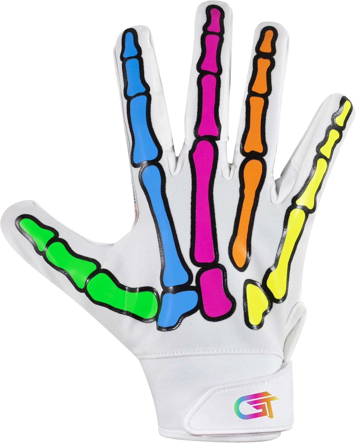 Glorious Traders – Guantes de fútbol americano, guantes de fútbol para adultos y jóvenes, para hombres y mujeres, guantes de fútbol universitario