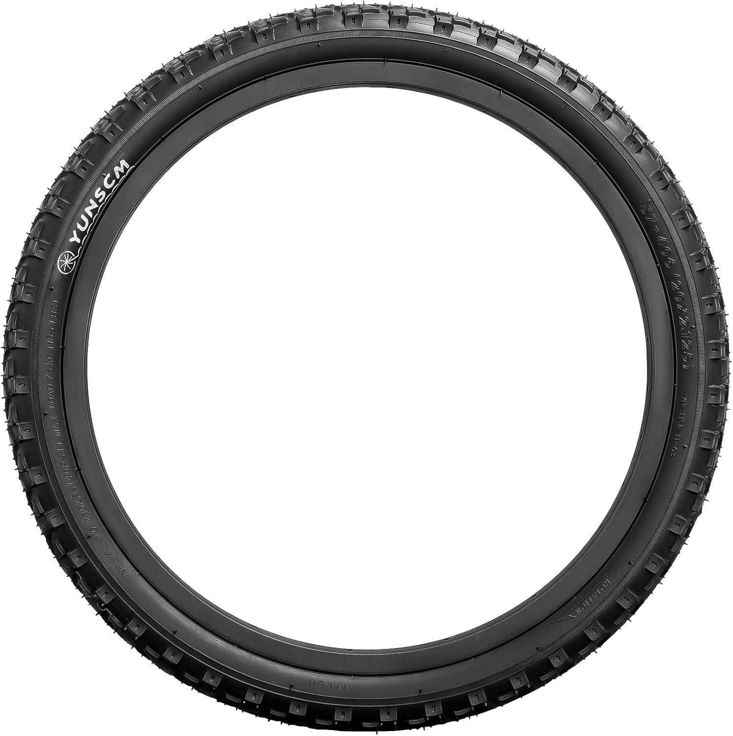 YUNSCM Neumáticos de bicicleta de 24 pulgadas de 24 x 1.9553-507 y 24 pulgadas, válvula Schrader compatible con neumáticos y tubos de bicicleta de